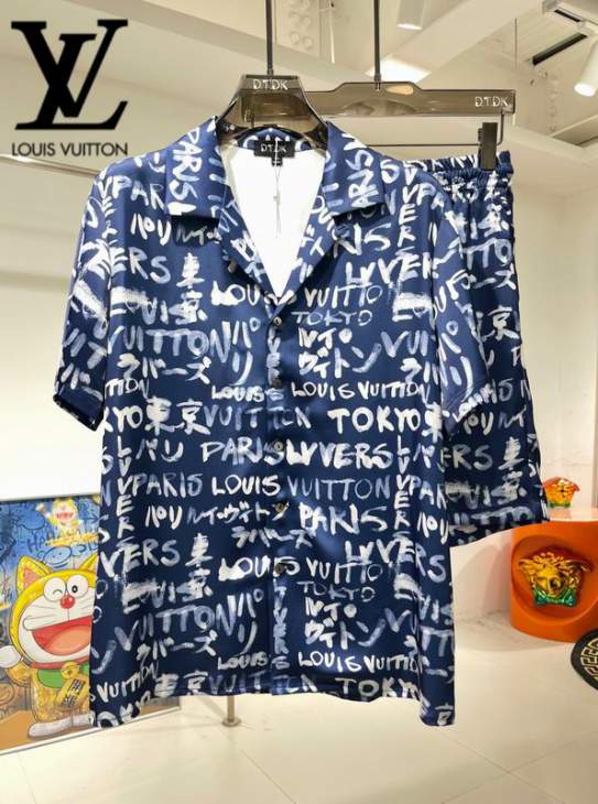 Picture of LV Shirt Pant Suits _SKULVM-3XL24cx2323100